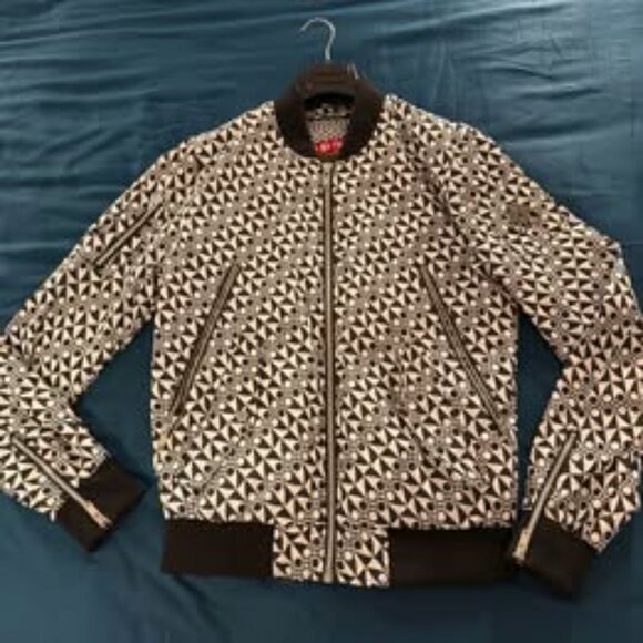 Like new Moose Knuckles Flight Satin Logo Bomber SZ S - Picture 2 of 8